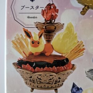 Flareon -- pokemon rement gemstone collection mini figure